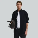 Kemeja Oxford Lengan Panjang Pria - Regular Fit Nyaman untuk Kasual & Kerja