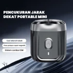 Alat Cukur Mini 6 Portable Mini Shaver Jenggot Elektrik Waterproof Pencukur Kumis